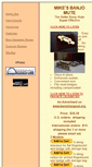 Mobile Screenshot of mikesbanjomute.com